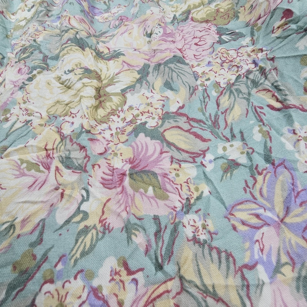Vintage Agenda USA Women's Floral Midi Romantic Pocket Skirt Size 8 - Picture 9 of 14